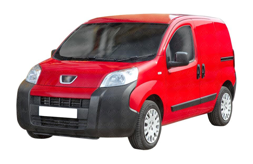 Peugeot Bipper Van 2008-2016 montážne body